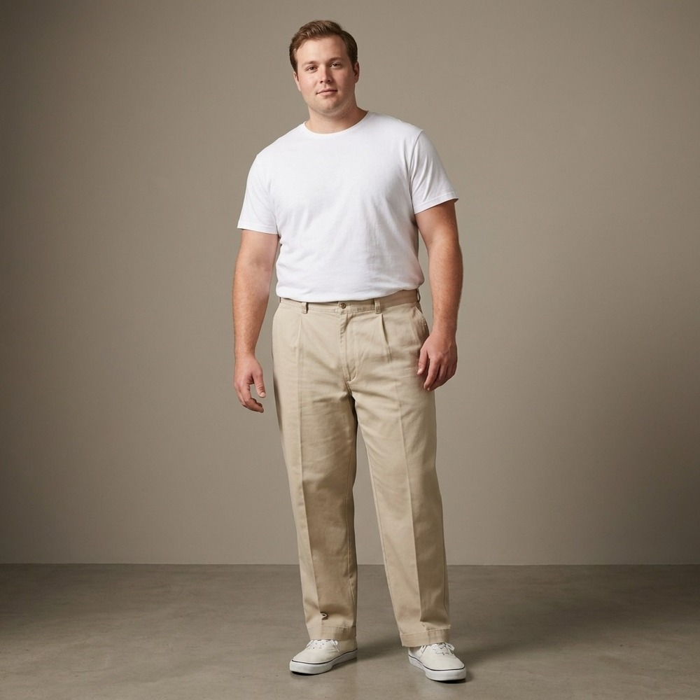 Rare Vtg Polo Ralph Lauren Mens Philip Pant relaxed-fit flat-front chinos 42x32